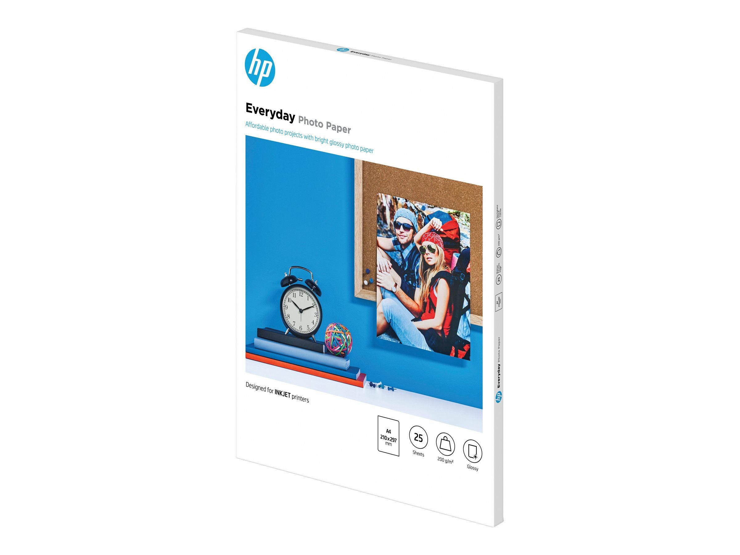 HP original Q5451A Everyday Glossy Photo Paper Ink cartridgetjet 200g/m2 A4 25 sheets 1-pack