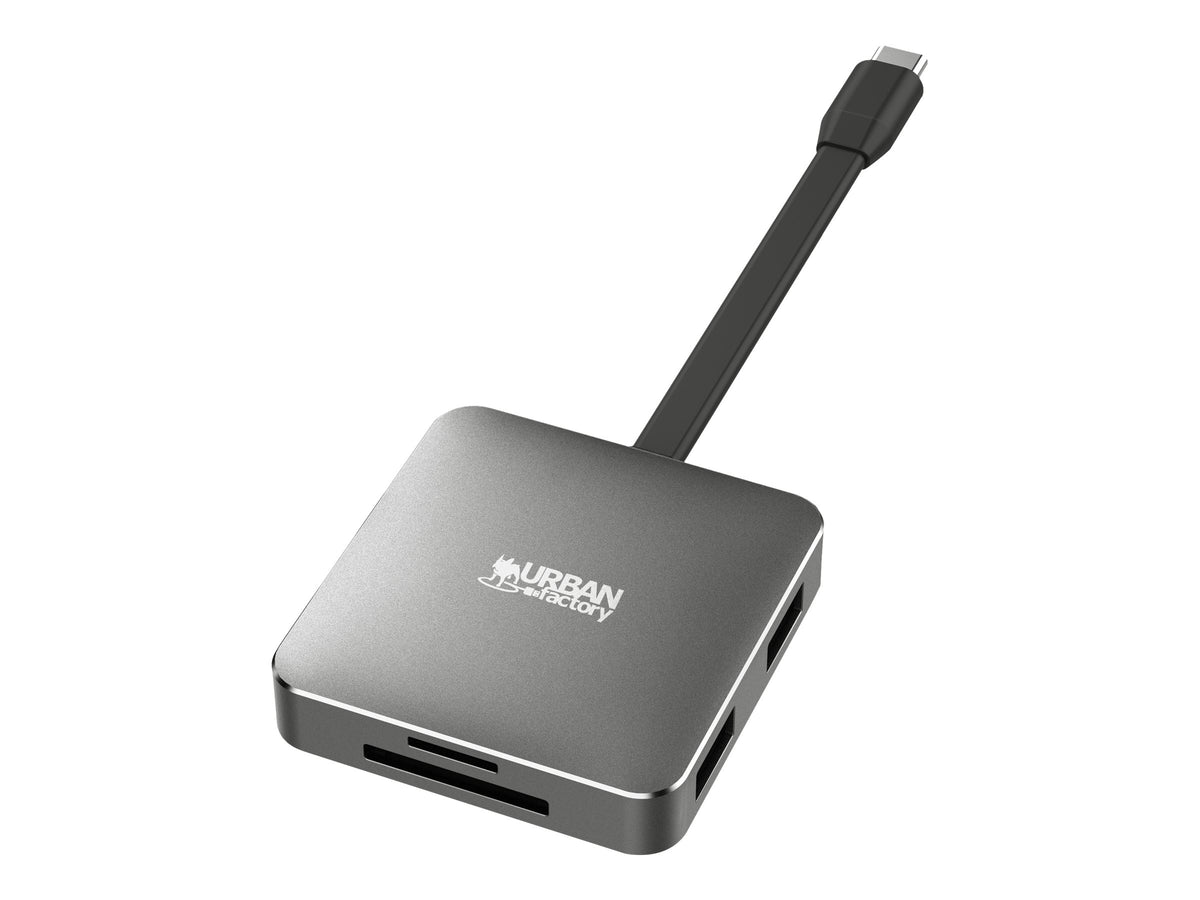 URBAN FACTORY HUBEE LIGHT USB-C MINI STATION WITH 100W POWER DELIVERY