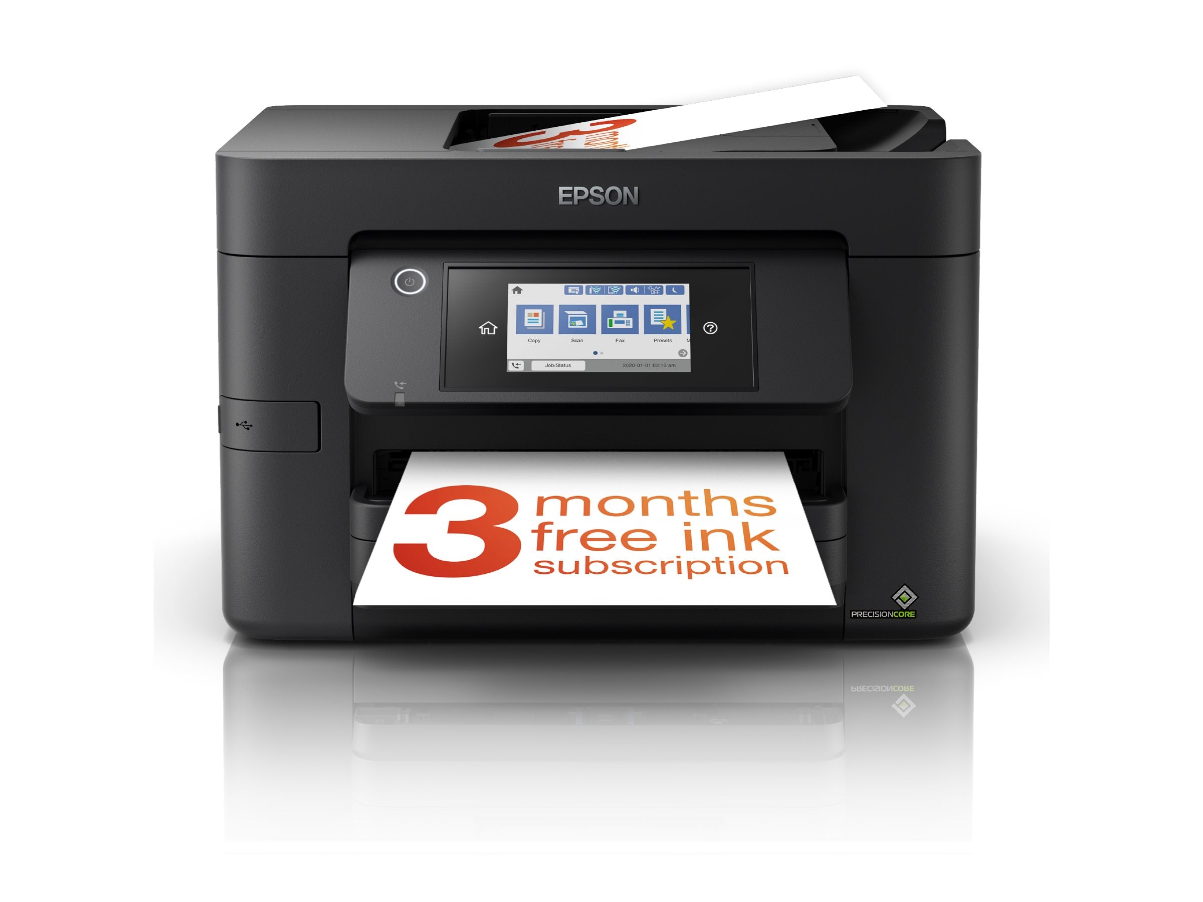 EPSON WorkForce Pro WF-4820DWF MFP colour ink-jet A4 210x297mm A4 25ppm print 250 sheets USB 2.0 LAN Wi-Fi USB host