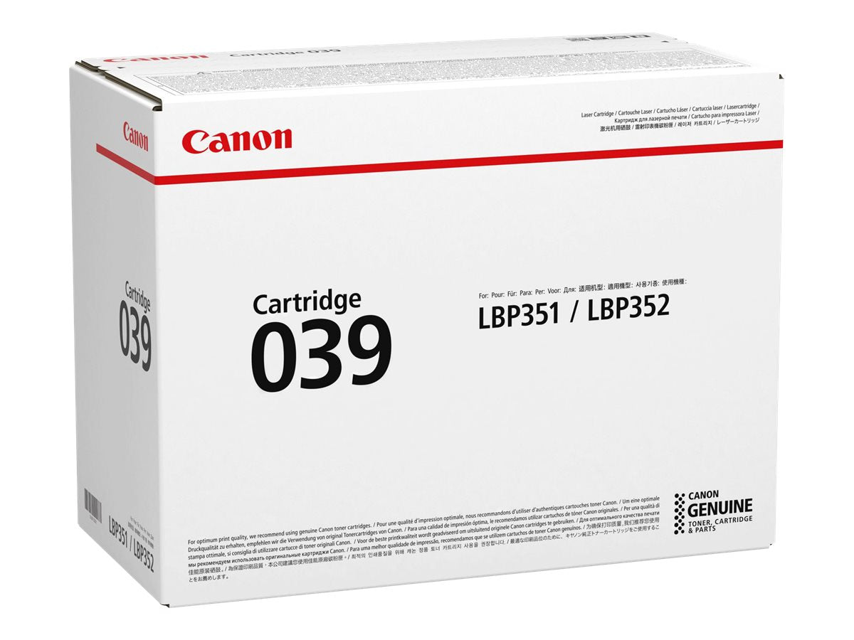 Toner/039 LBP Cartridge BK