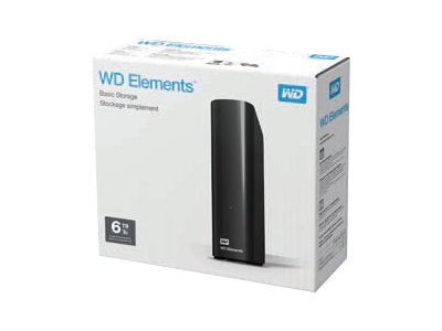 HDD EXT Elements 6TB 3.5 USB2 BK