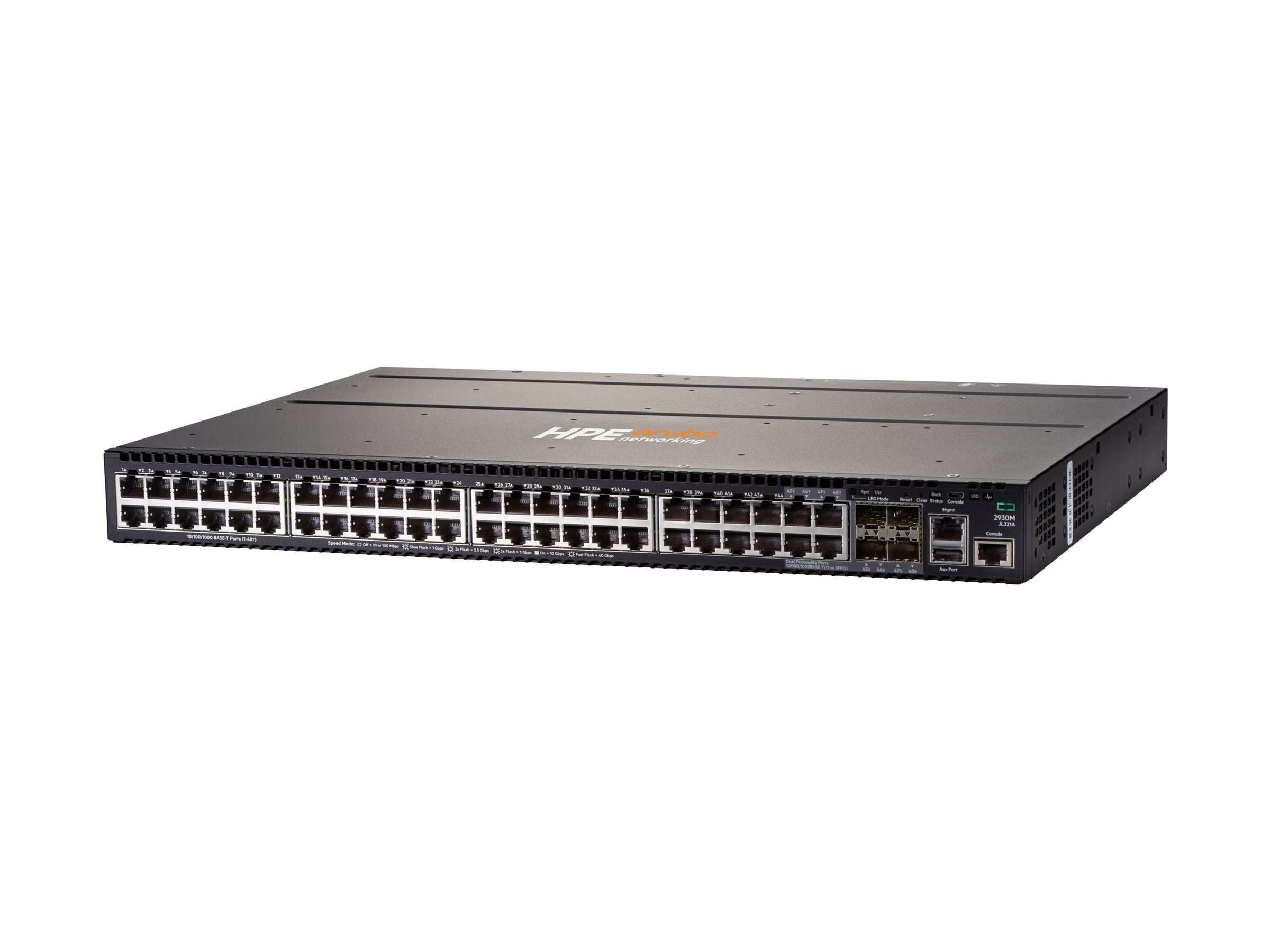 HPE Aruba 2930M 48G with 1-slot Switch