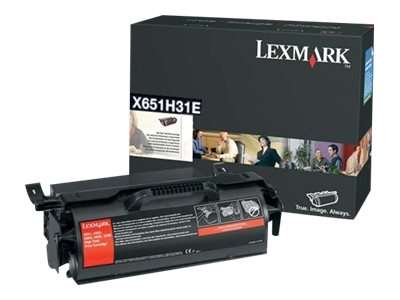 LEXMARK X65X cartouche de toner noir capacité standard 25.000 pages pack de 1 Corporate