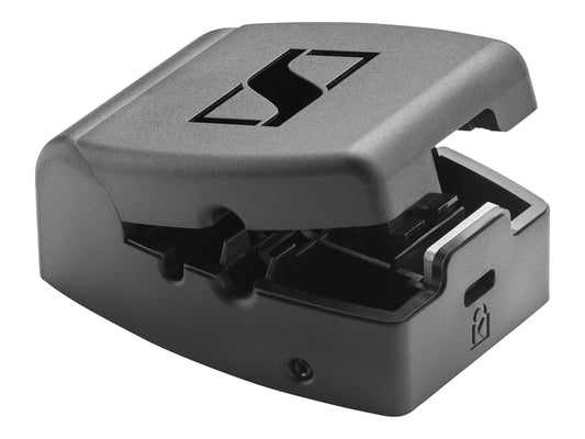 EPOS Flexible lock for securing speakerphones and wired headsets to workspace