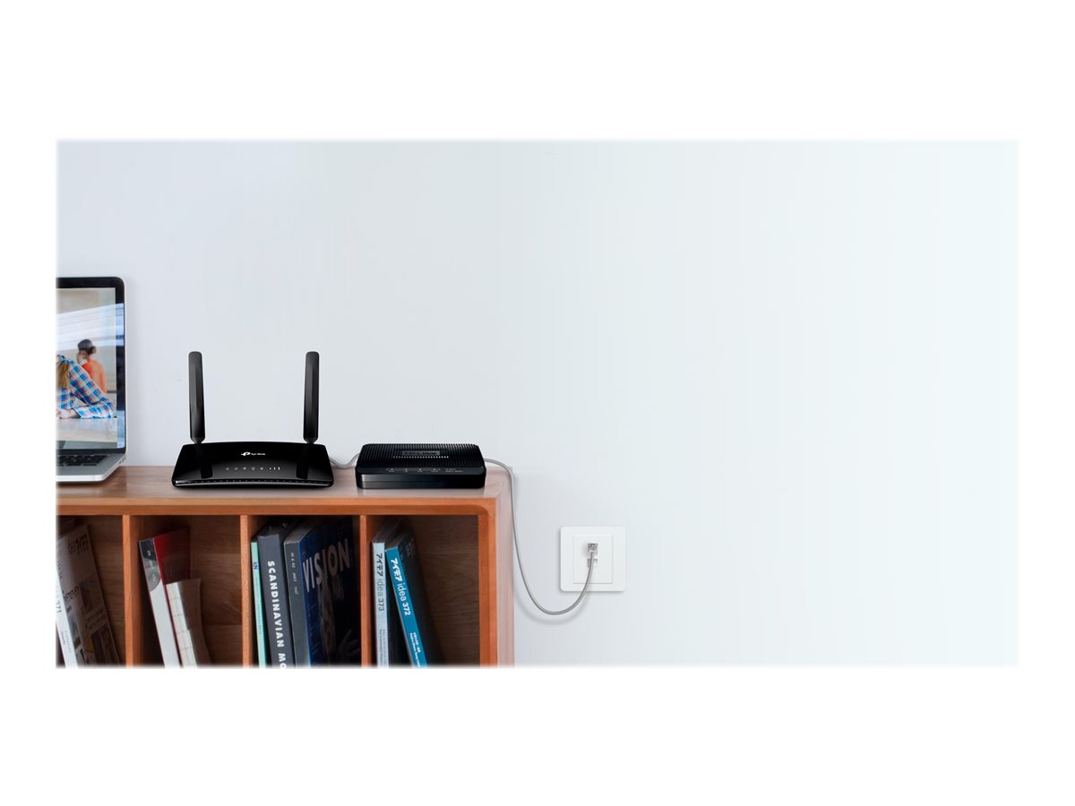 TP-LINK 300Mbps Wireless N 4G LTE Telephony Router 2xAntennas 2xFast Ethernet LAN Ports 1xFast Ethernet WAN/LAN Port