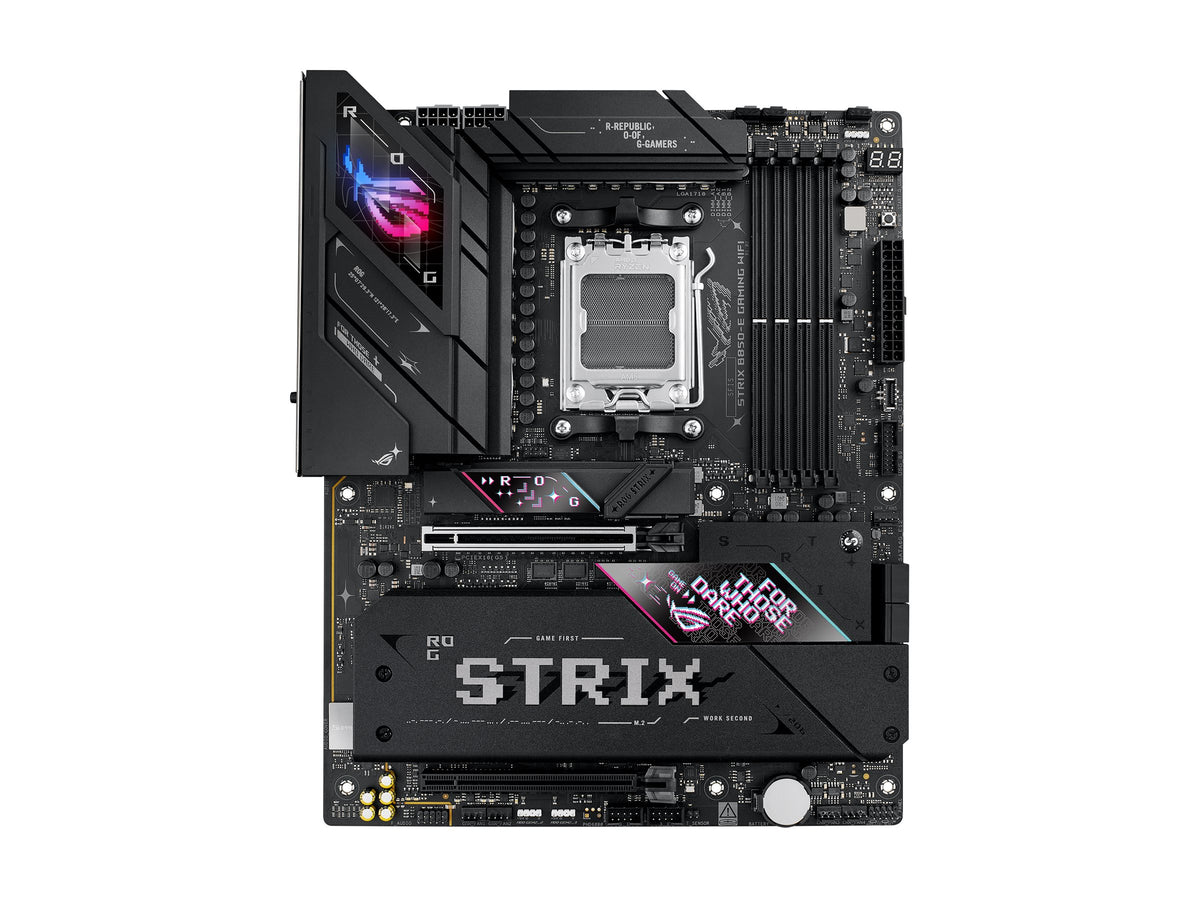 ASUS ROG STRIX B850-E GAMING WIFI AM5 DDR5 ATX MB 1xHDMI 1xDP 5xM.2 4xSATA