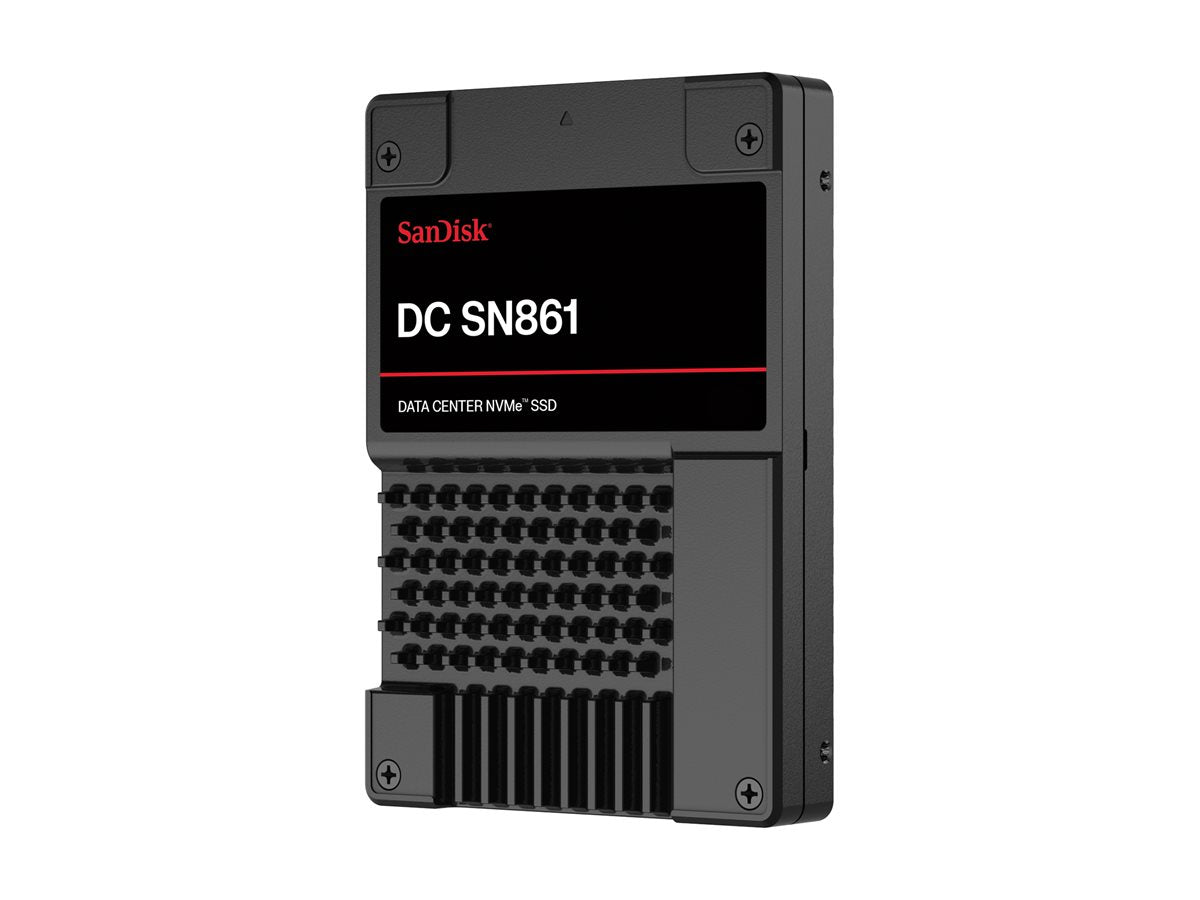 SANDISK Ultrastar DC SN861 NVMe SSD 3.84To PCIe Gen5x4 U.2 ISE