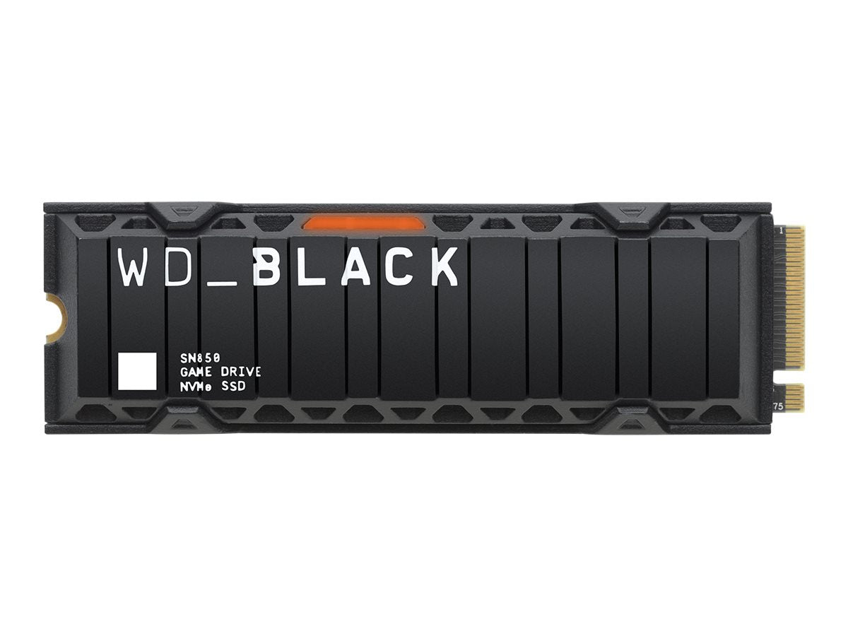 WD Black 2To SN850 NVMe SSD Supremely Fast PCIe Gen4 x4 M.2 with heatsink internal single-packed