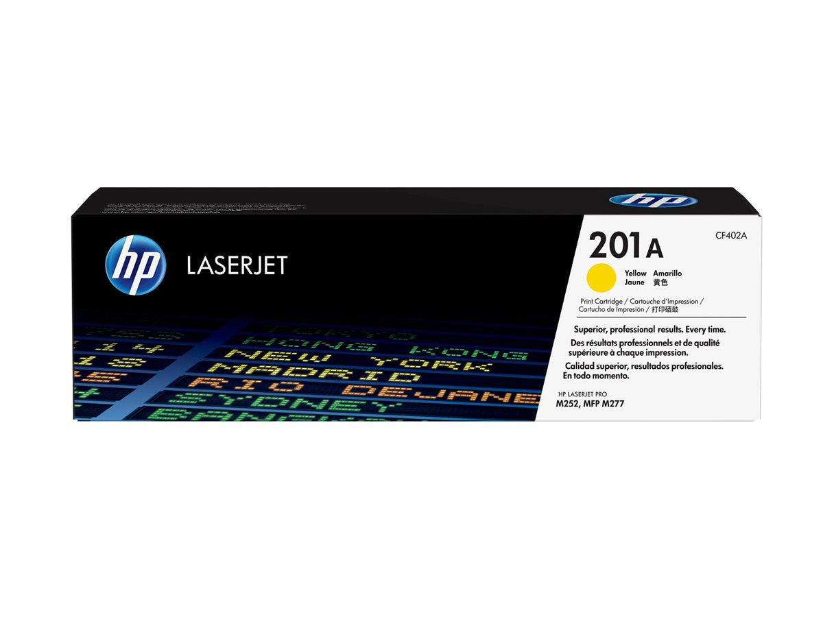 HP 201A original Toner cartridge CF402A yellow 1.330 pages standard capacity