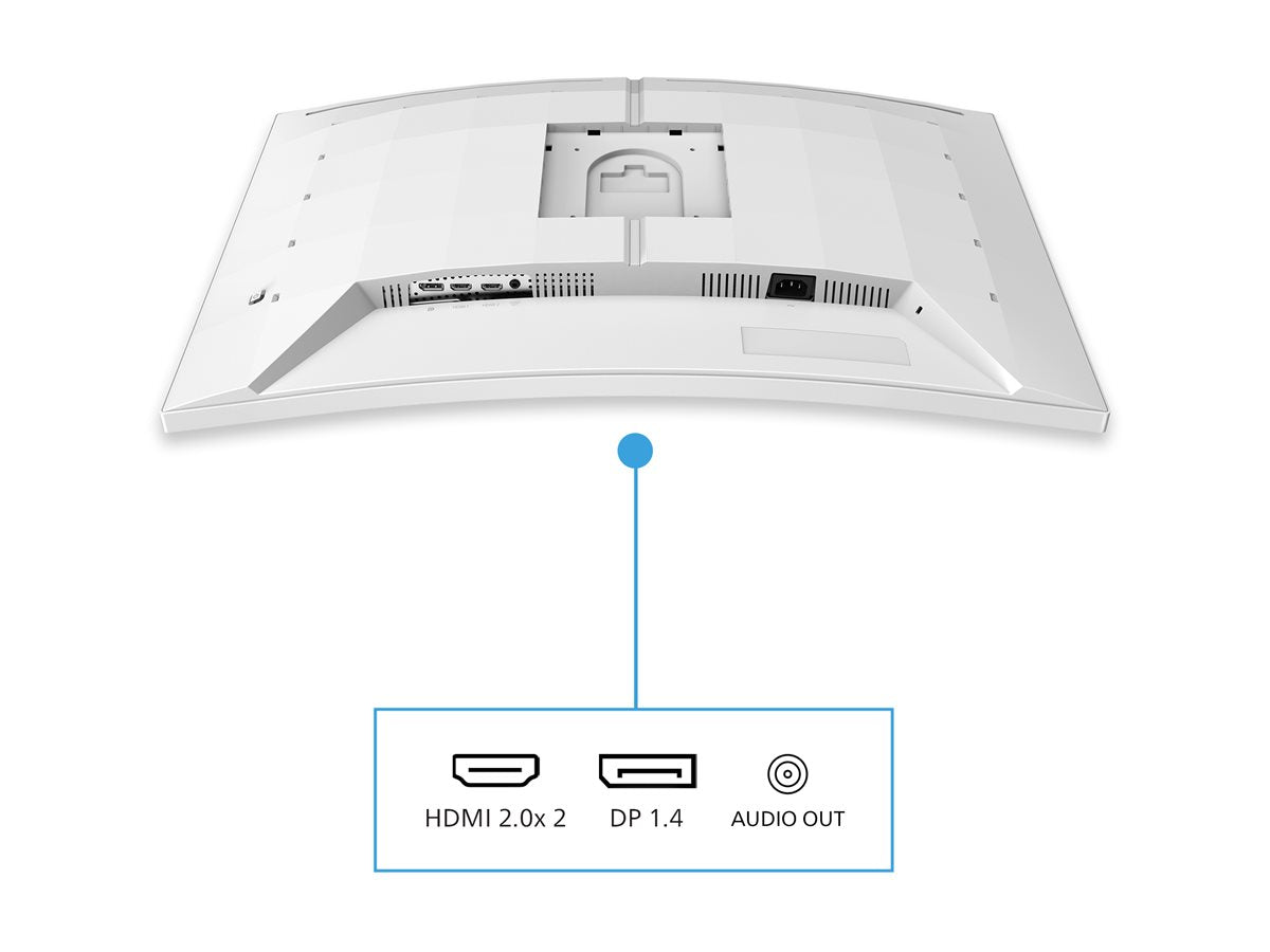 PHILIPS 31.5p 2560x1440 VA Curved 1500R 130mm EVNIA 5000 Ambiglow Curved QHD 2K 180Hz Fast VA 1ms GtG HDR10