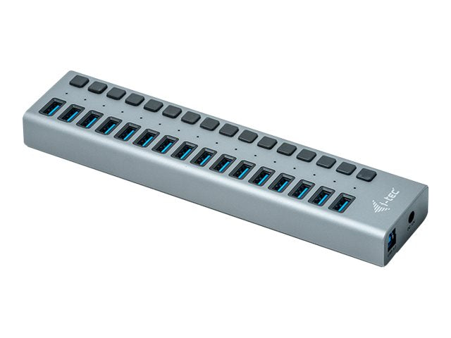 I-TEC USB 3.0 Charging HUB 16port port with external adapter 90W 16xUSB chargingport for Tablets Notebooks Ultrabooks PC