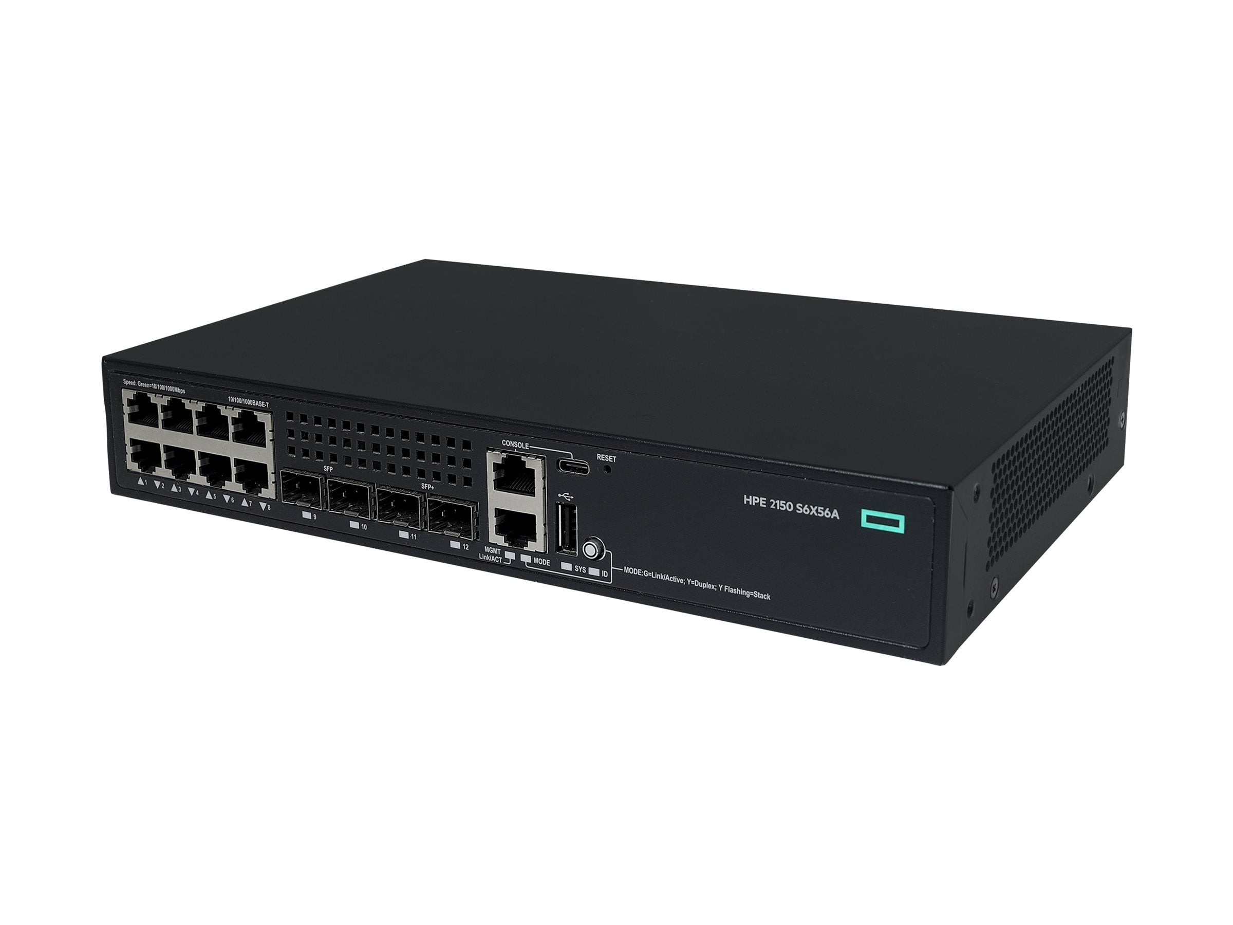HPE Networking CW 2150 8p 10M/100M/1G 2p SFP 1G 2p SFP+ 1G/10G Switch EU en