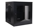 EATON Wall-Mounted SmartRack 12U Enclosure L. 600mm D.550mm Rear Hinges Glass Door
