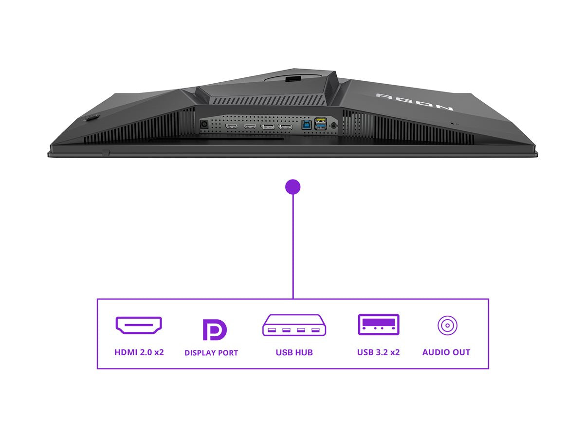 AOC AG276QZD2 27p OLED 2560x1440 240Hz FreeSync HDMI Black/Grey
