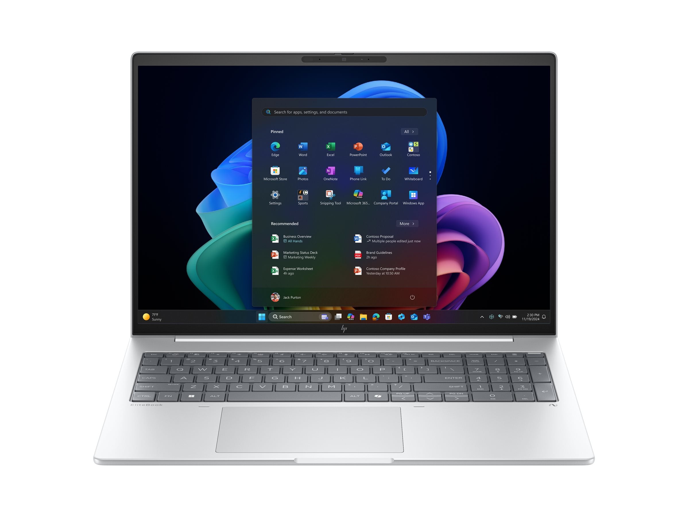 HP EliteBook 8 G1a  IA Nouvelle génération AMD Ryzen AI 7 350 16p WUXGA 32Go 1To SSD UMA W11P Copilot + PC 3/3/0