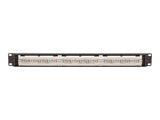 EATON TRIPPLITE Cat6 24-Port Patch Panel PoE+ Compliant 110/Krone 568A/B RJ45 Ethernet 1U Rack-Mount TAA