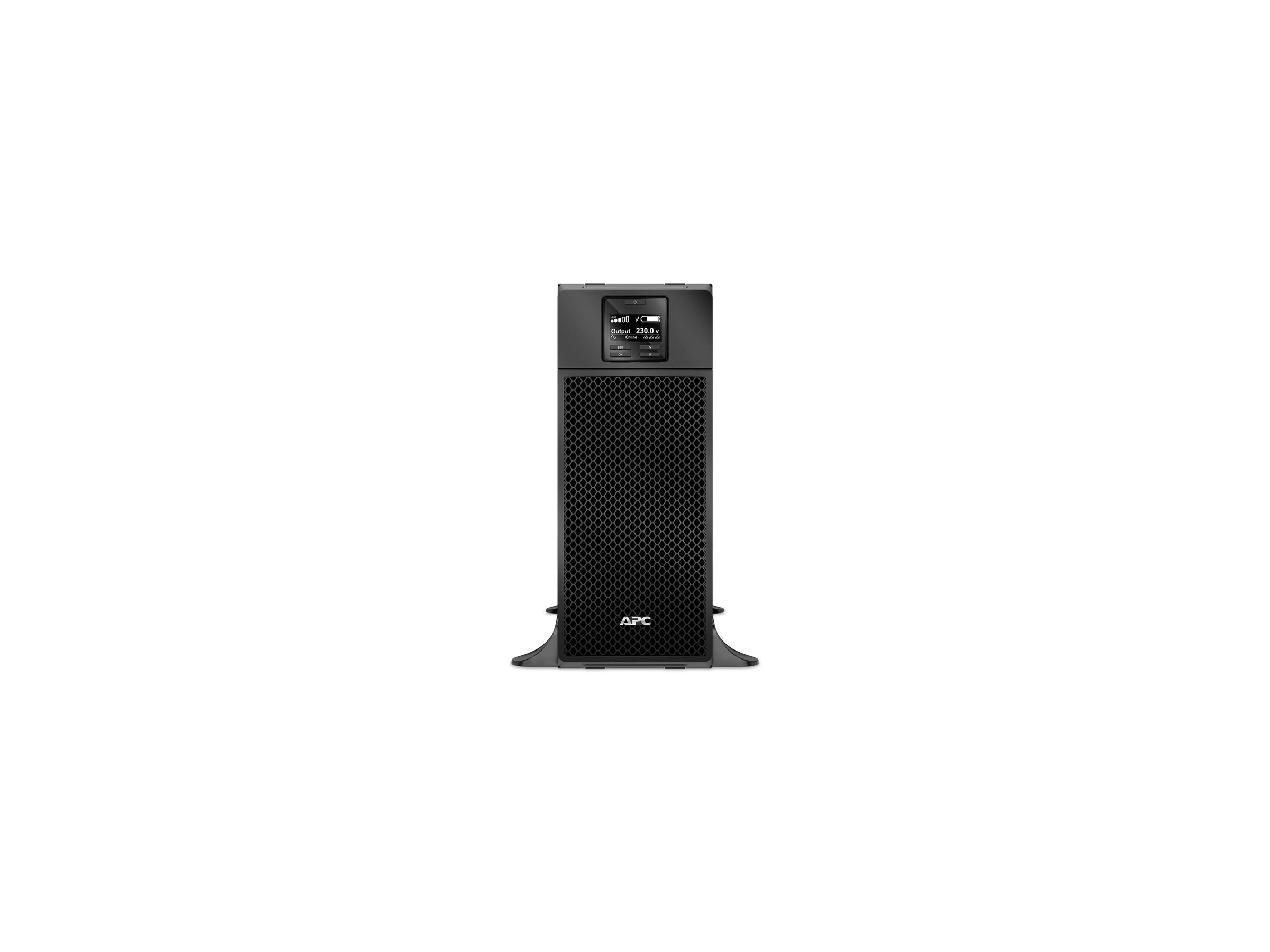 APC Smart-UPS SRT 6000VA UPS AC 230V 6000Watt 6000VA Ethernet 10/100 USB output connectors 13 Black