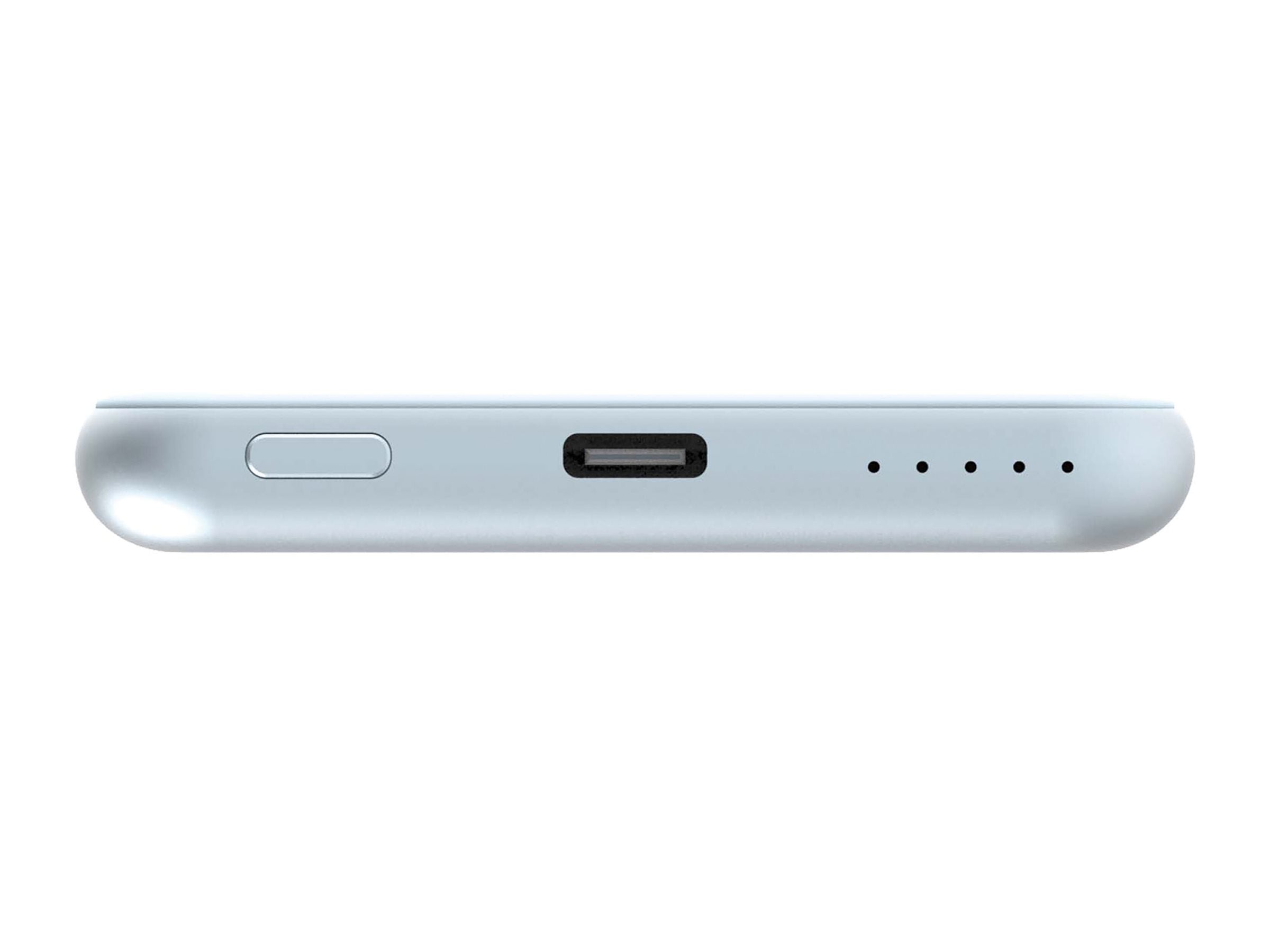 VERBATIM CHARGE N GO MAGNETIC WIRELESS POWER BANK 5000 BLUE WCF (P)