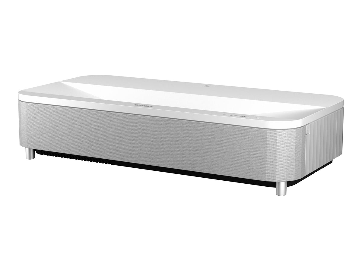 EPSON EH-LS800W Projecteur Laser UST-4K PRO-UHD Home Cinema- 16: 9- 4000 lumens-2 500.000: 1- 3x HDMI - Android TV™ Bluetooth- Blanc