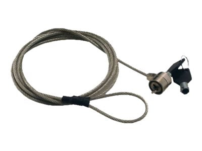 MCL Antivol type câble à encoche système à clef pour PC portable - 1,80m