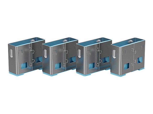 LINDY Bloqueurs de ports USB 10 pièces Bleu
