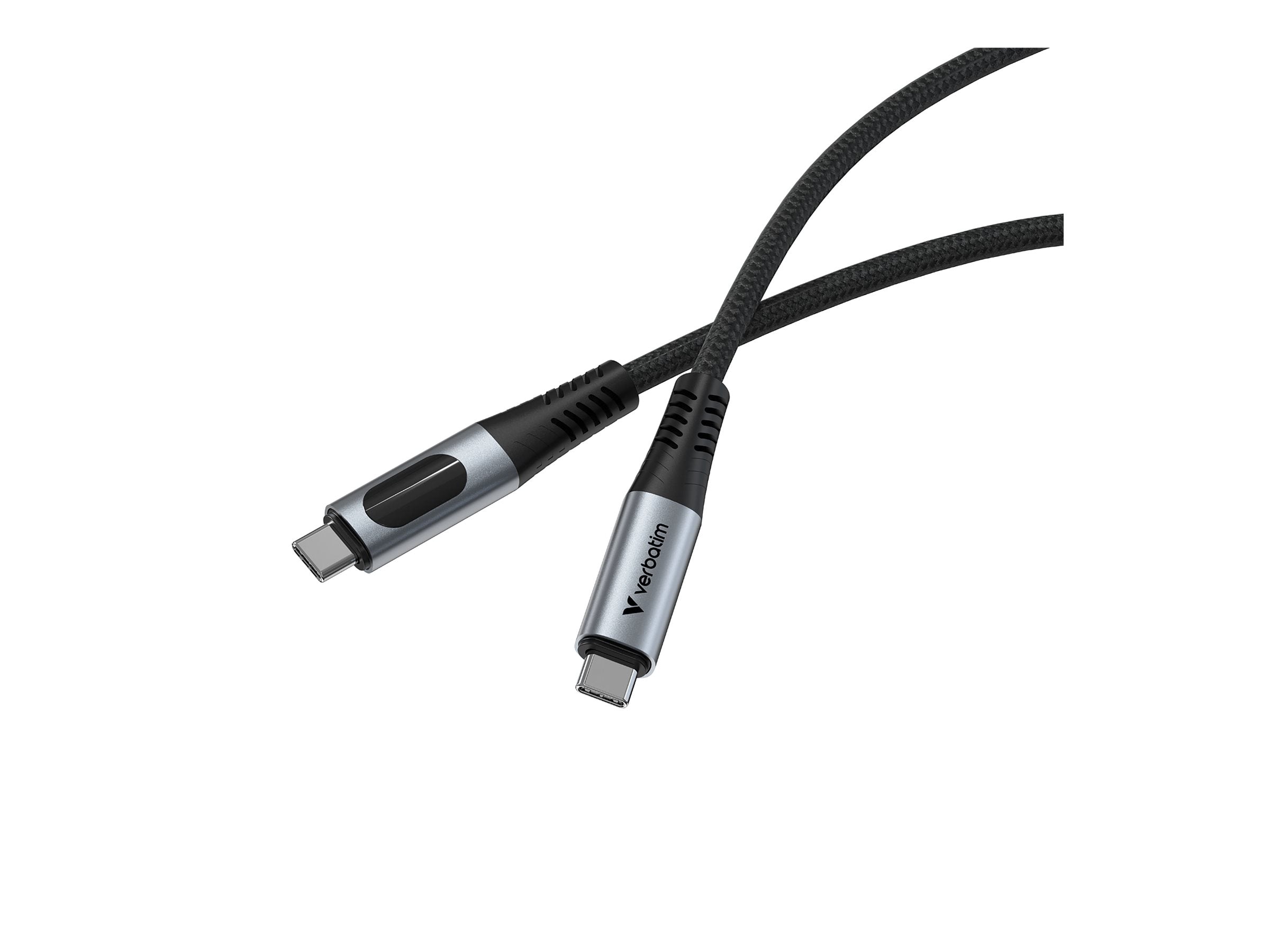 VERBATIM SYNC & CHARGE USB C TO USB C 100W DISPLAY 120 CM WCF (P)