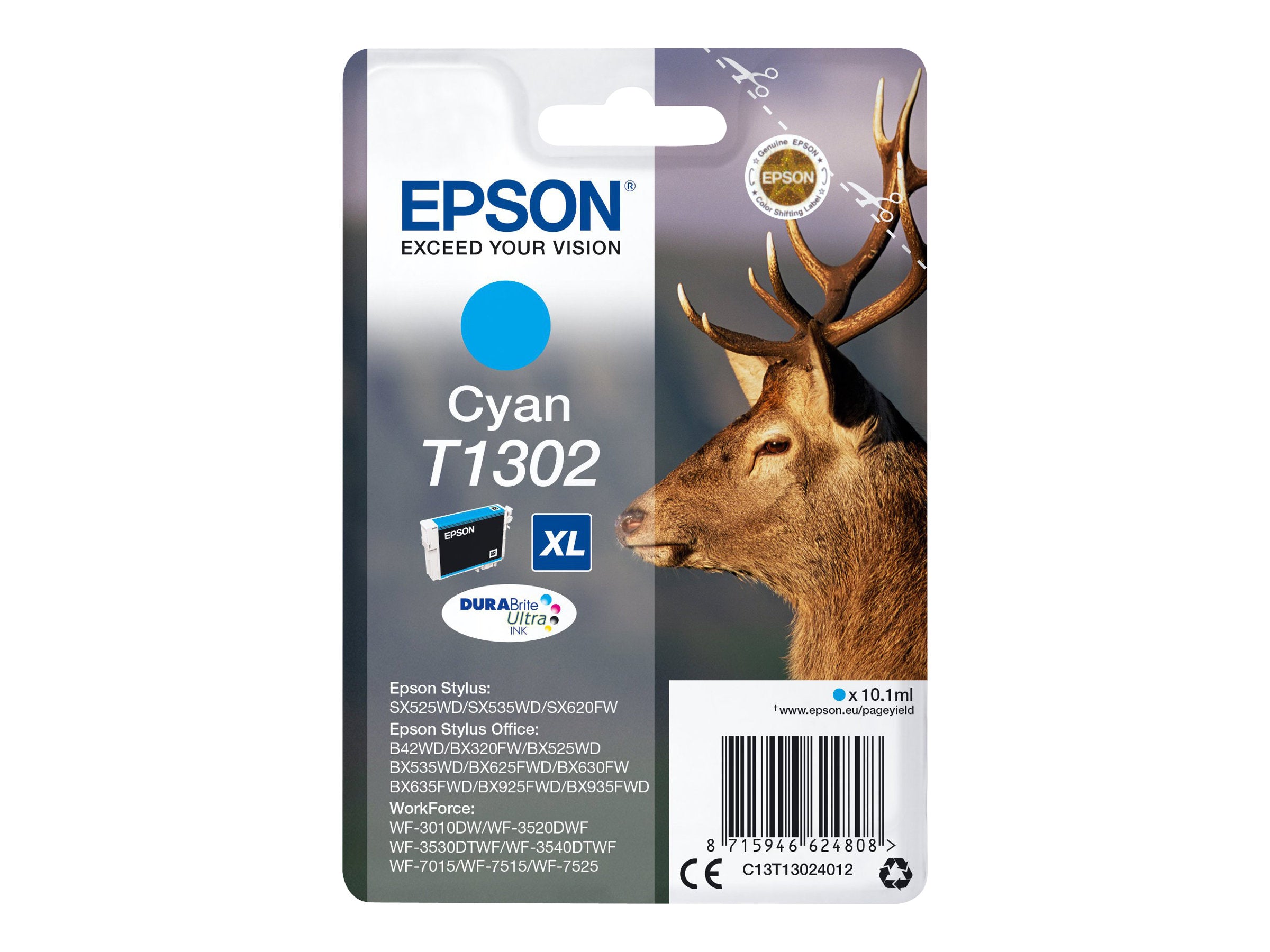 Ink/T1302 Stag XL 10.1ml CY