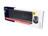 TRUST Pack clavier & souris sans fil TREZO (FR)