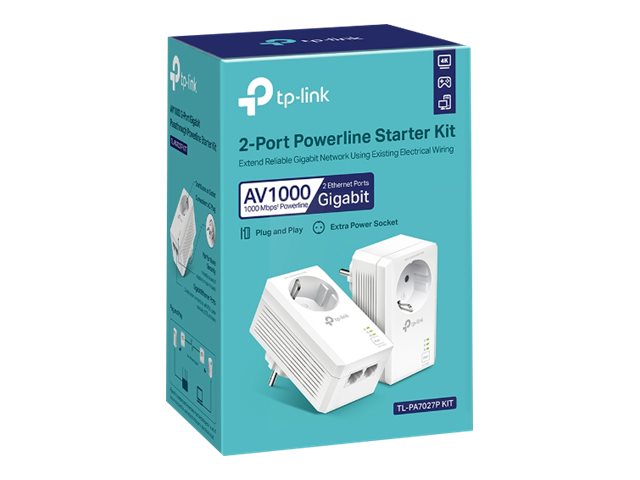 AV1000 2-Port GB Powerline Starter Kit