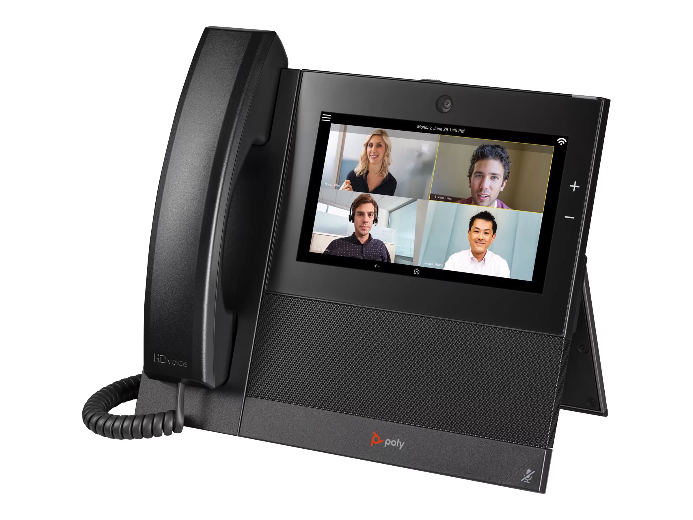 POLY CCX 700 VisioPhone IP PoE OpenSIP avec combiné