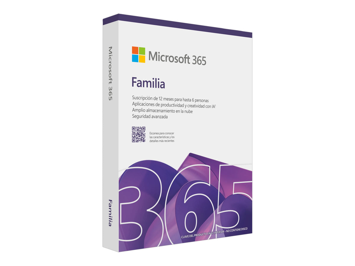 Microsoft Office 365 Family Office suite 1 licence(s) Multilingue 1 année(s)