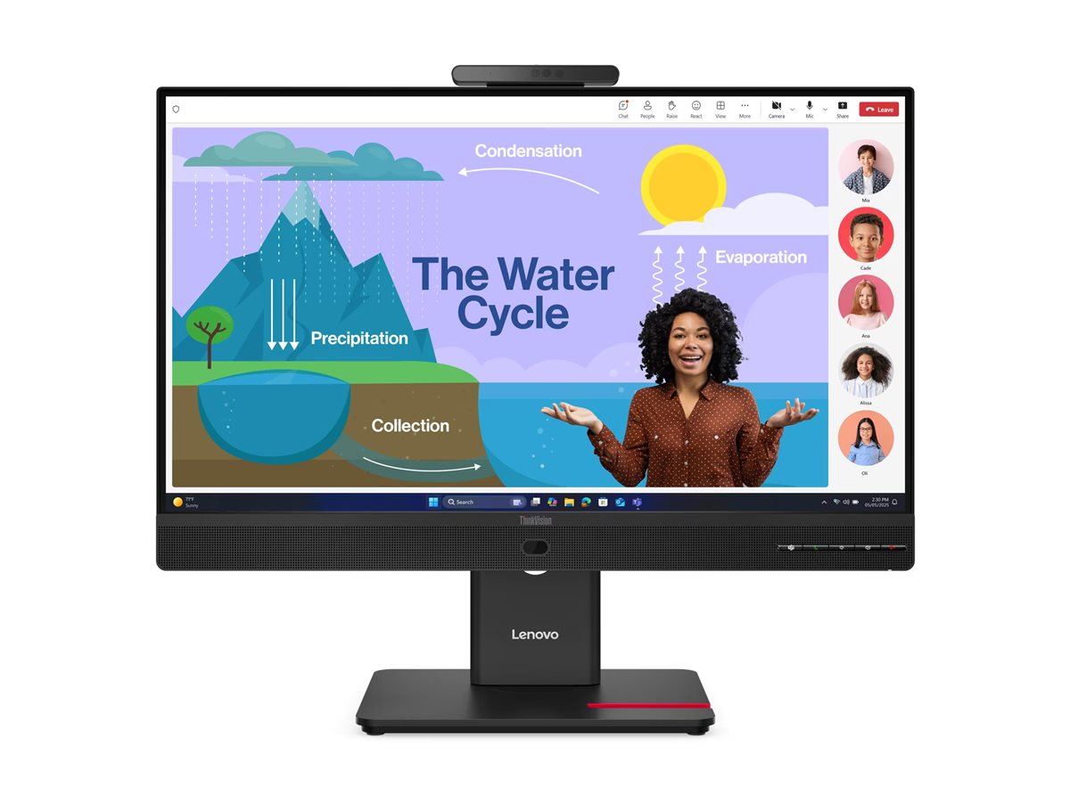 LENOVO ThinkVision T24D-4v 23.8p IPS FHD 16:9 120Hz 250 cd/m2 4ms HDMI DP USB 3.2. G1 Type-C