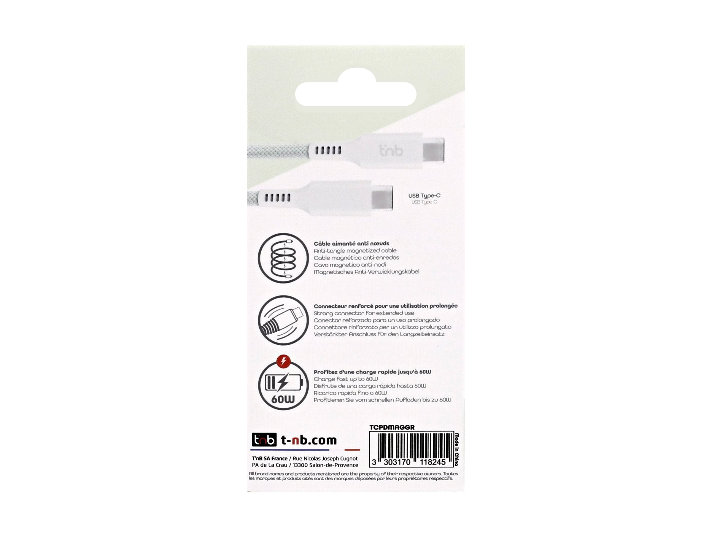 TNB USB-C/USB-C cable 1.5m
