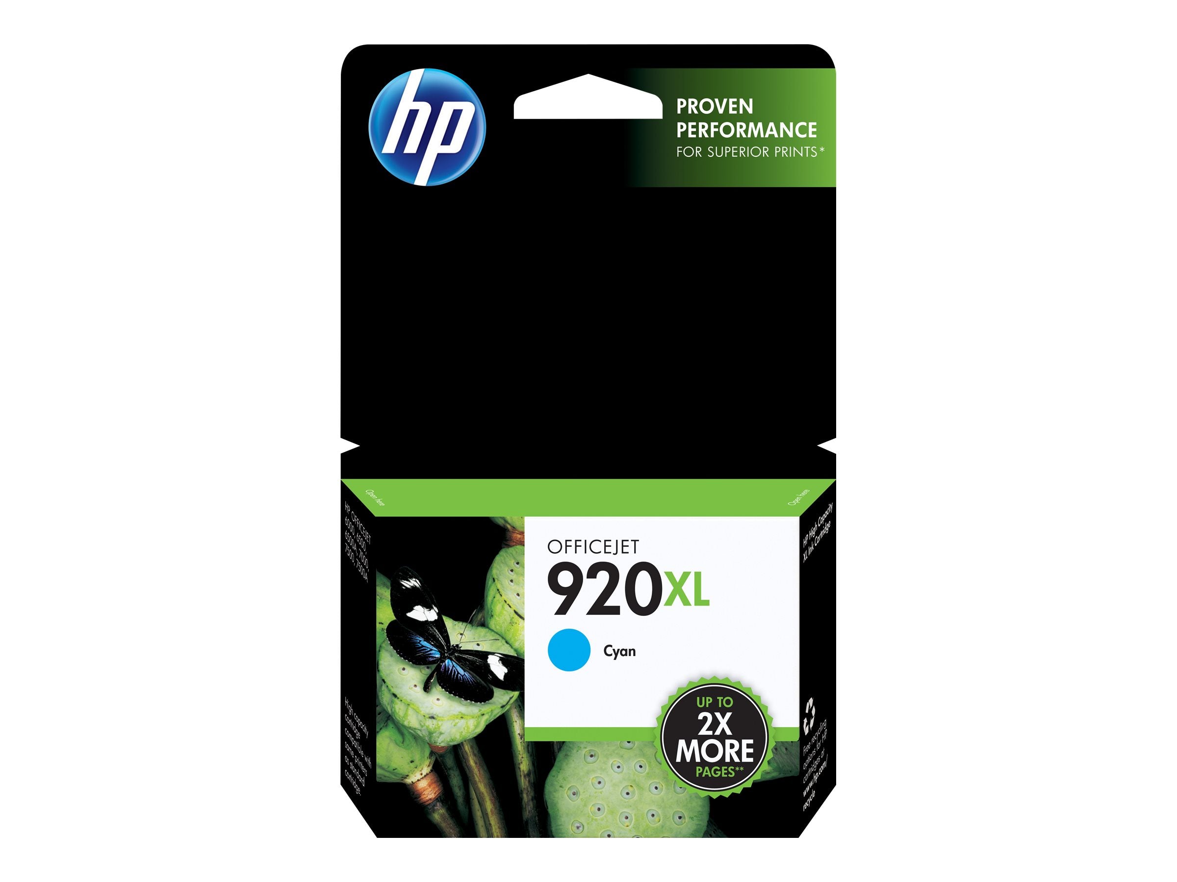 HP 920XL Cyan Officejet Ink Cartridges