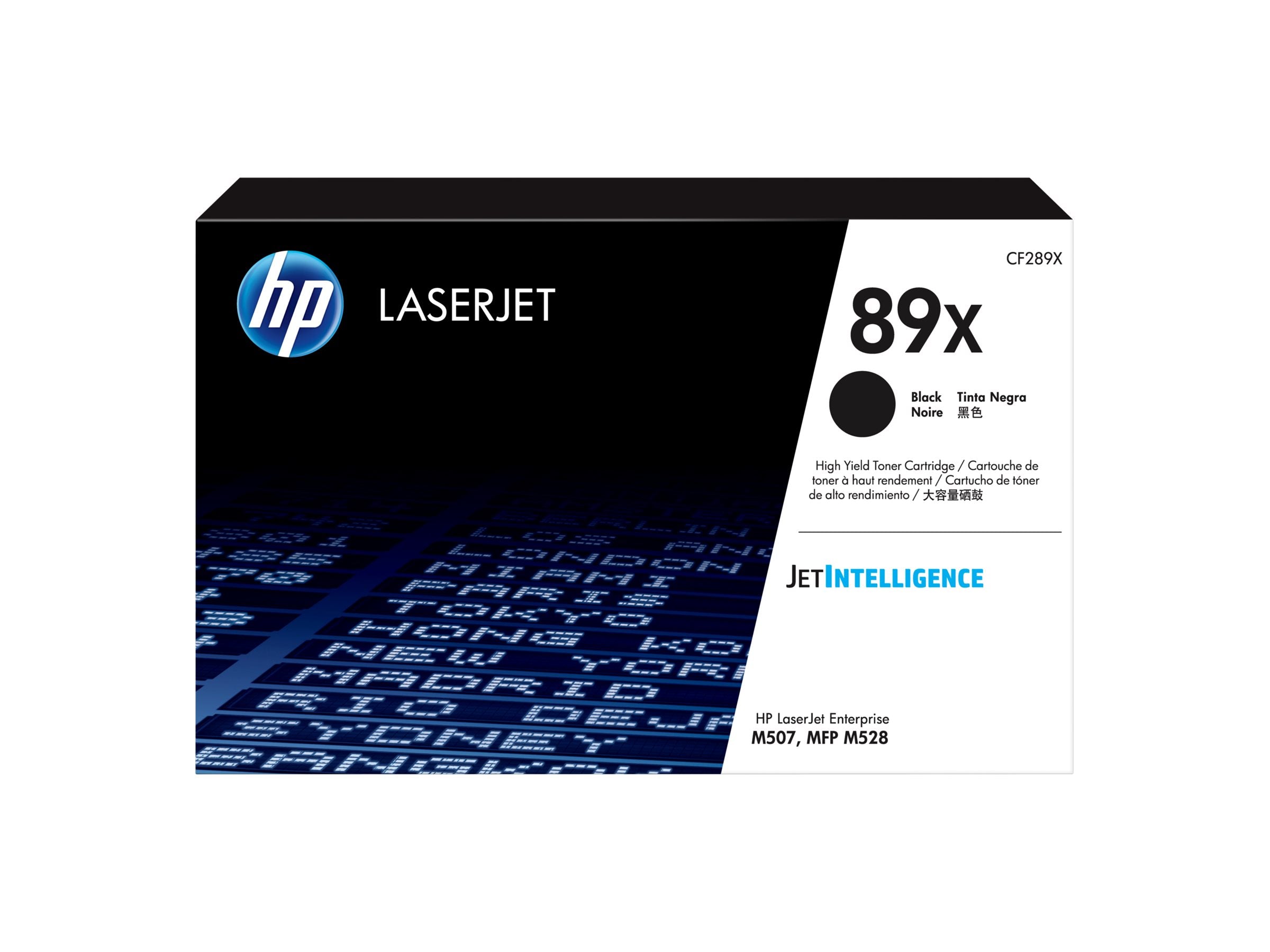 HP 89X Black LaserJet Toner Cartridge