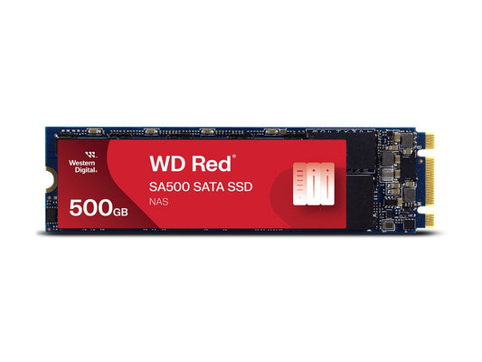 WD Red SSD SA500 NAS 500Go SATA III 6Go/s M.2 2280 Bulk POWERED BY SANDISK