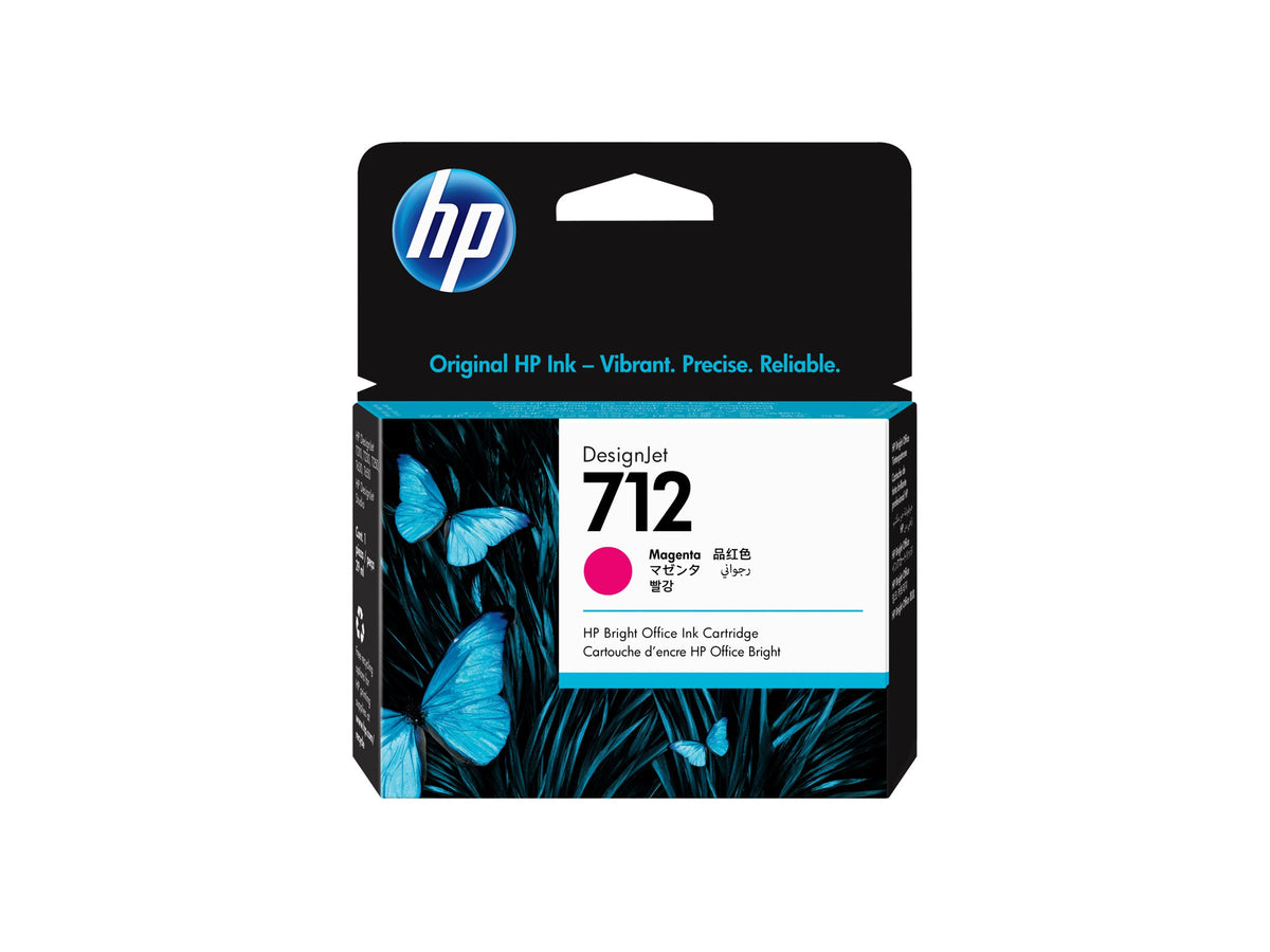 HP 712 29-ml Magenta DesignJet Ink Cartridge