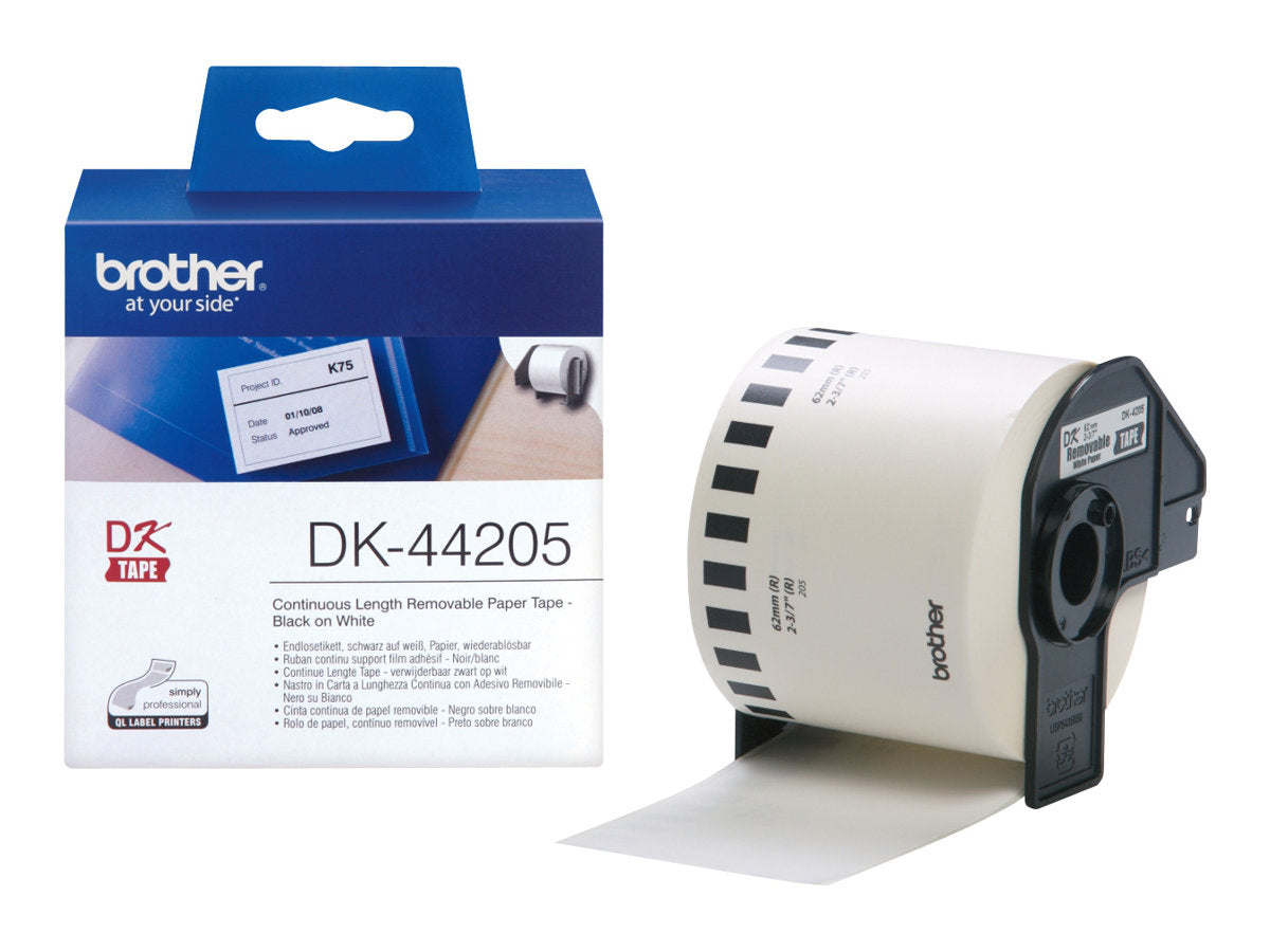 Label roll/white 62mmx36m f QL-series