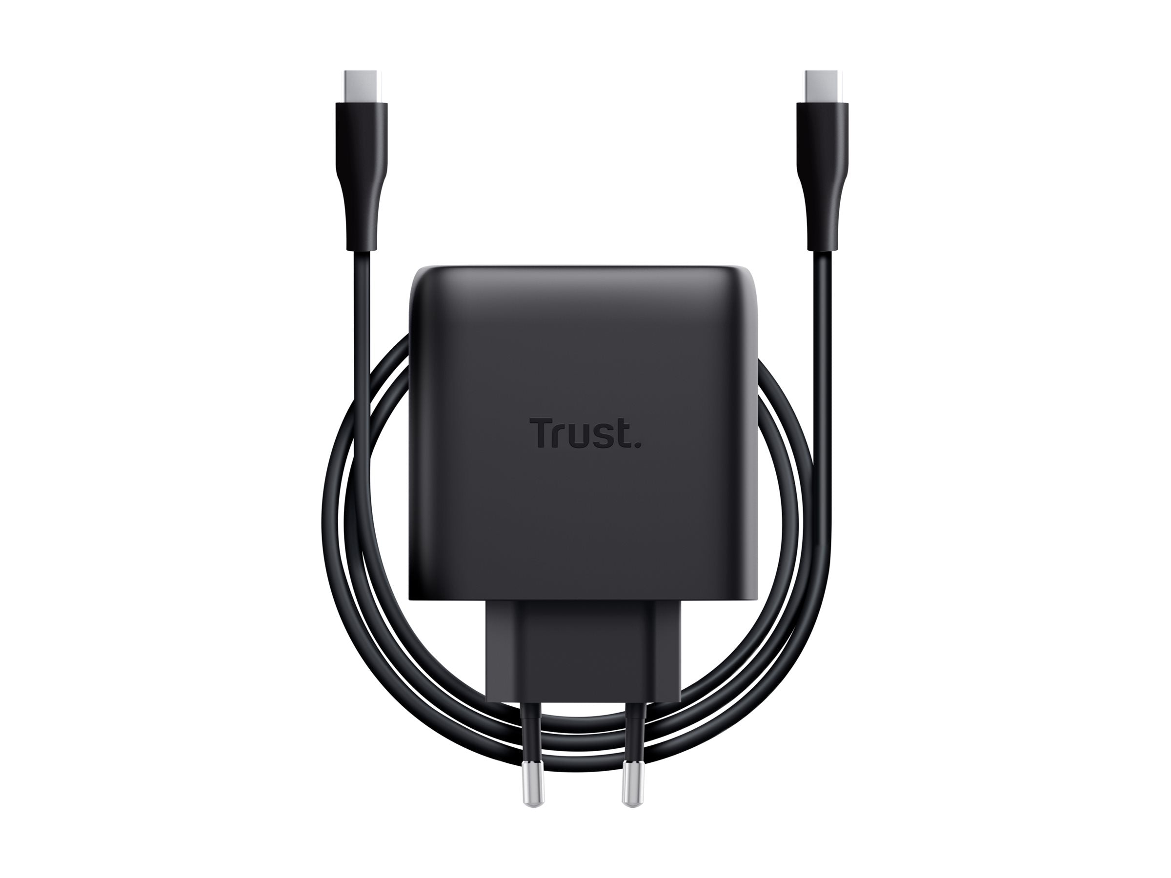 TRUST Chargeur GaN USB-C 65W Noir EU MAXO
