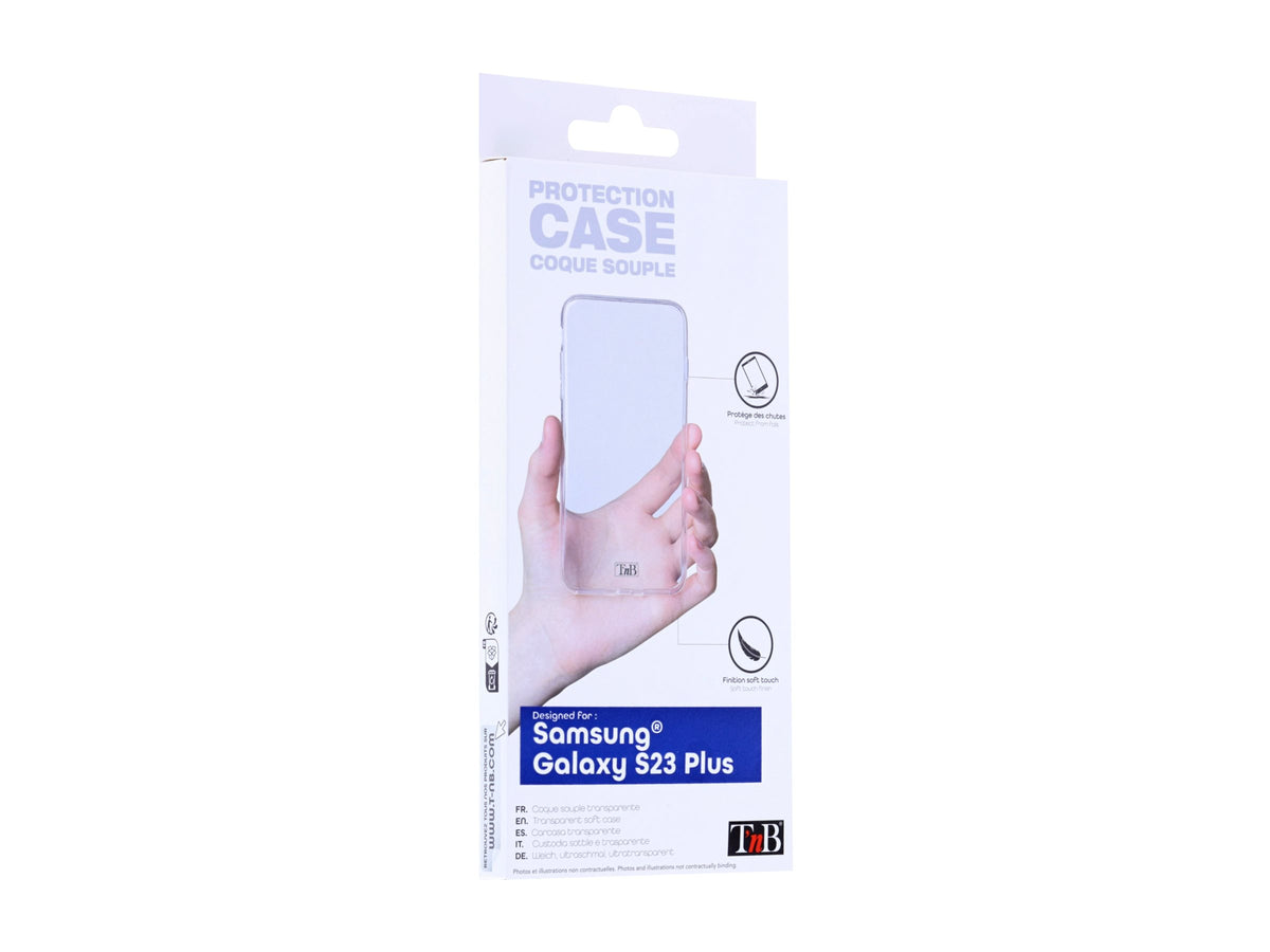 TNB Soft case Samsung S23 Plus - Transparent
