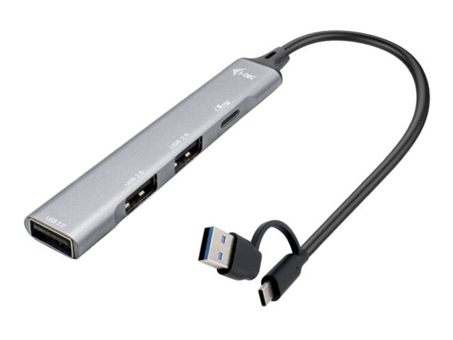 I-TEC USB-A/USB-C Metal HUB USB-C 3.1 + 3xUSB 2.0