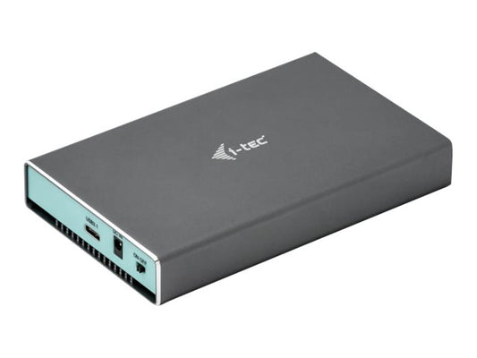 I-TEC USB-C 3.1/3.0 MySafe Enclosure for 2xSATA M.2 RAID 0/1/JBOD USB-C 3.1 Gen.2 up to 10Gbps Alucase