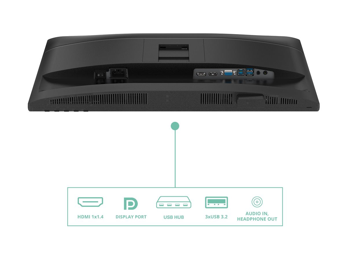 AOC 24P4U 23.8p FHD IPS 120Hz 4ms HDMI DP USB 3.2x4 Height