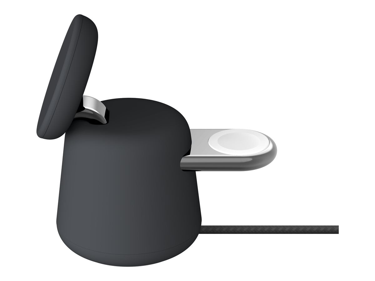 BELKIN BOOST CHARGE PRO 2in1 Qi2 15w Charging Stand Charcoal