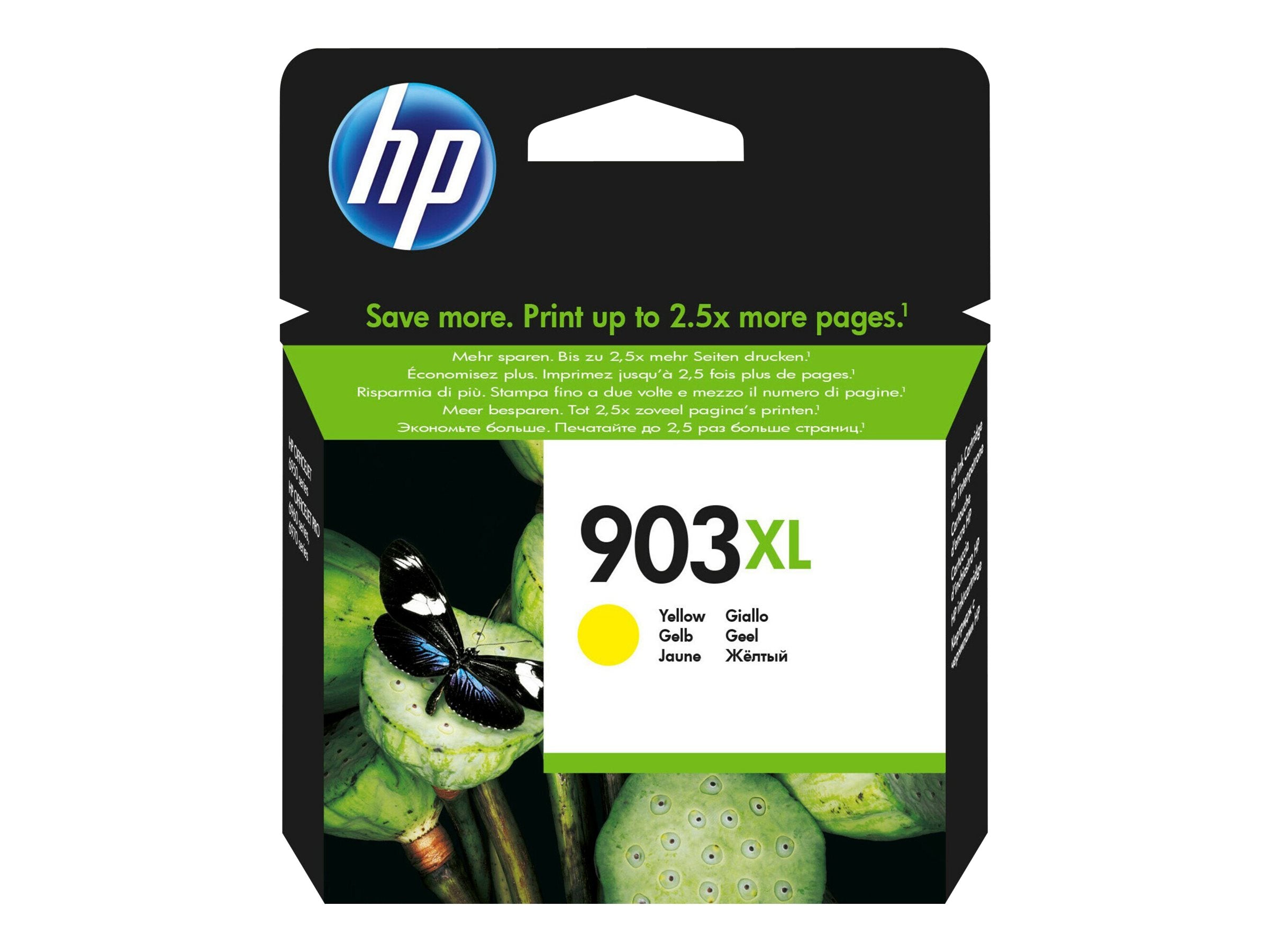 HP 903XL original Ink cartridge T6M11AE BGX Yellow High Yield 825 Pages WCF (P)