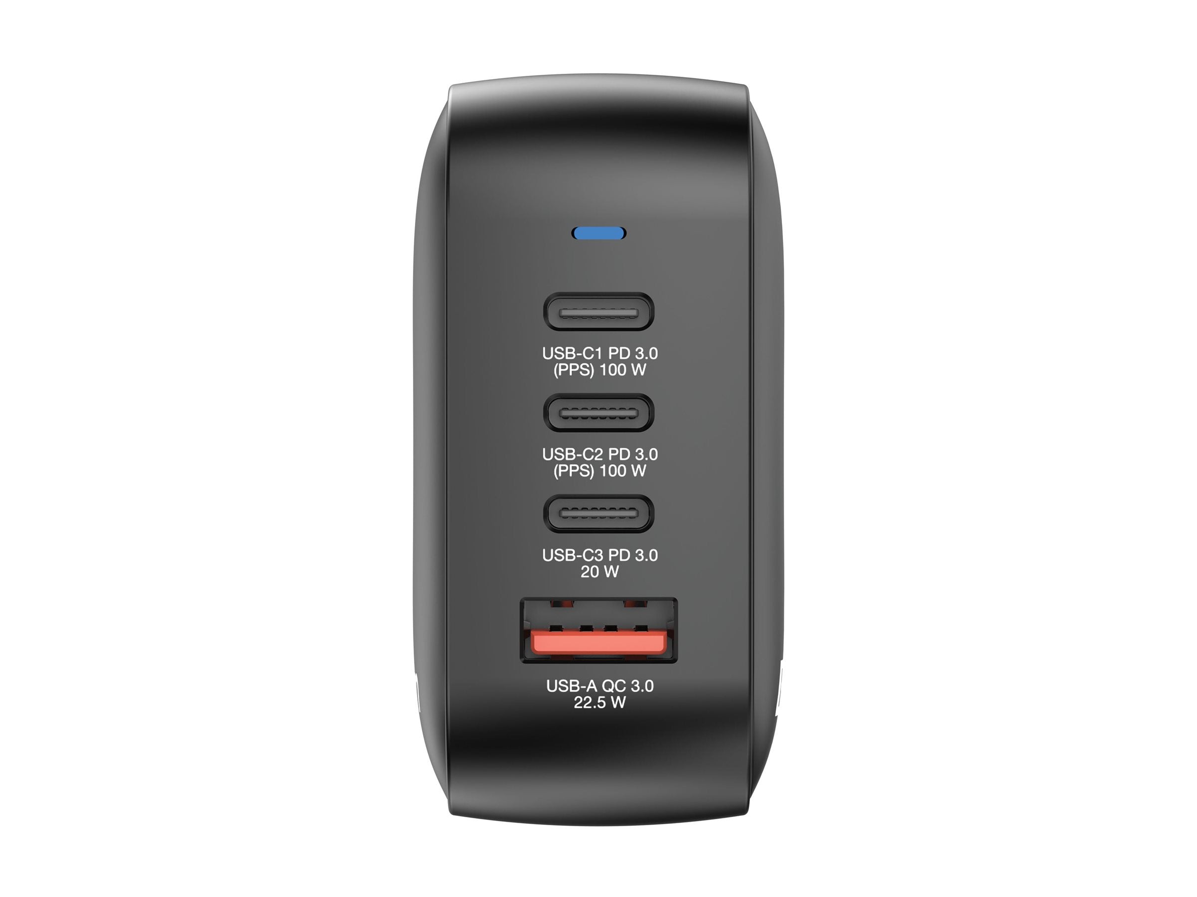 VERBATIM MINI GAN CHARGER 100W 4 PORT US/EU/UK ADP WCF (P)