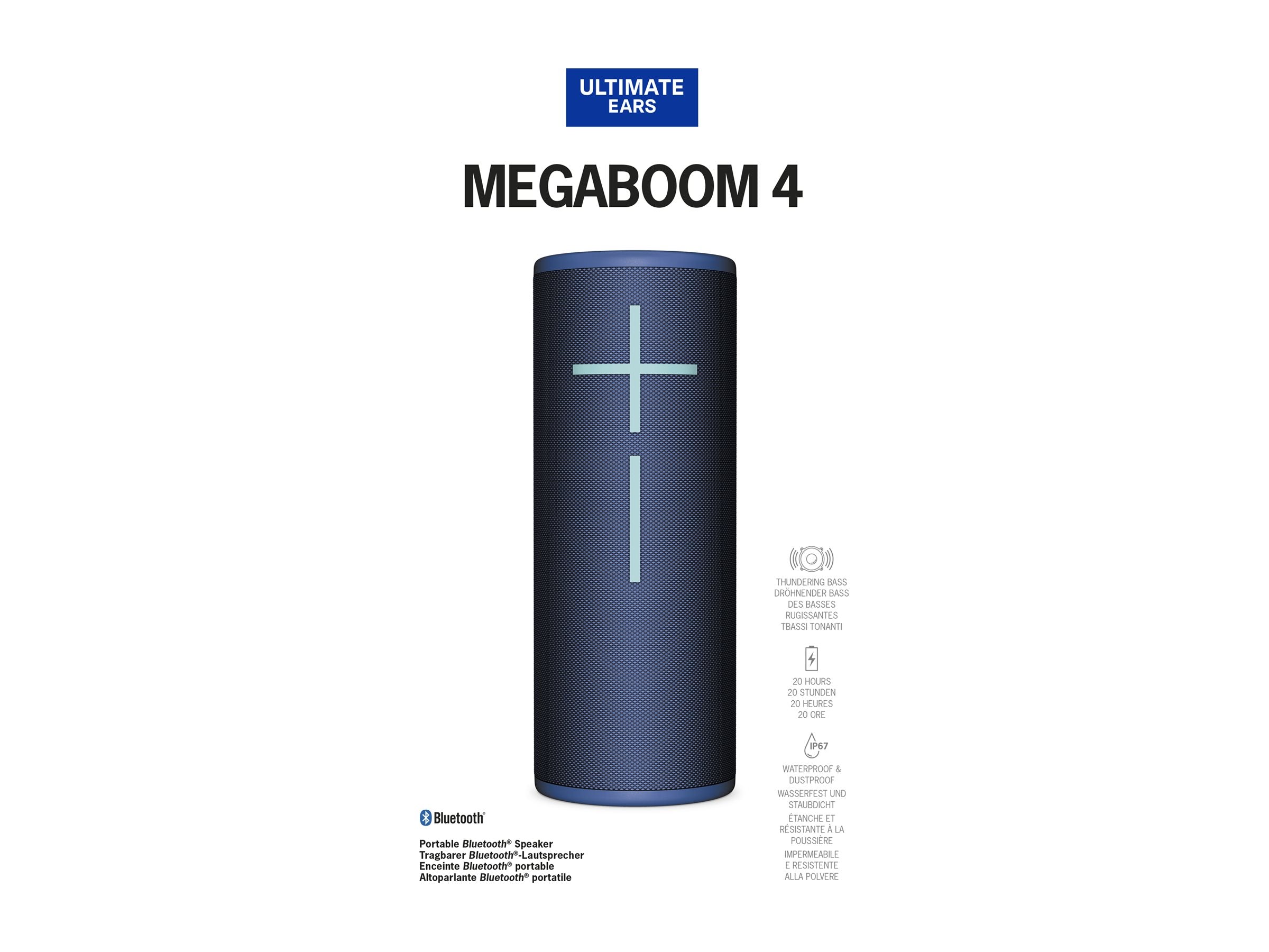 LOGITECH Ultimate Ears MEGABOOM 4 Blue