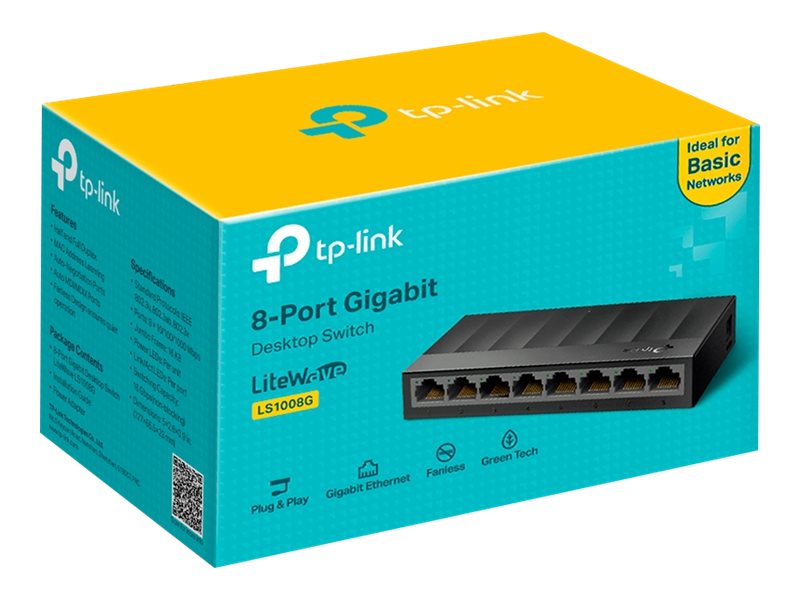 TP-Link LiteWave 8-Port Gigabit Desktop