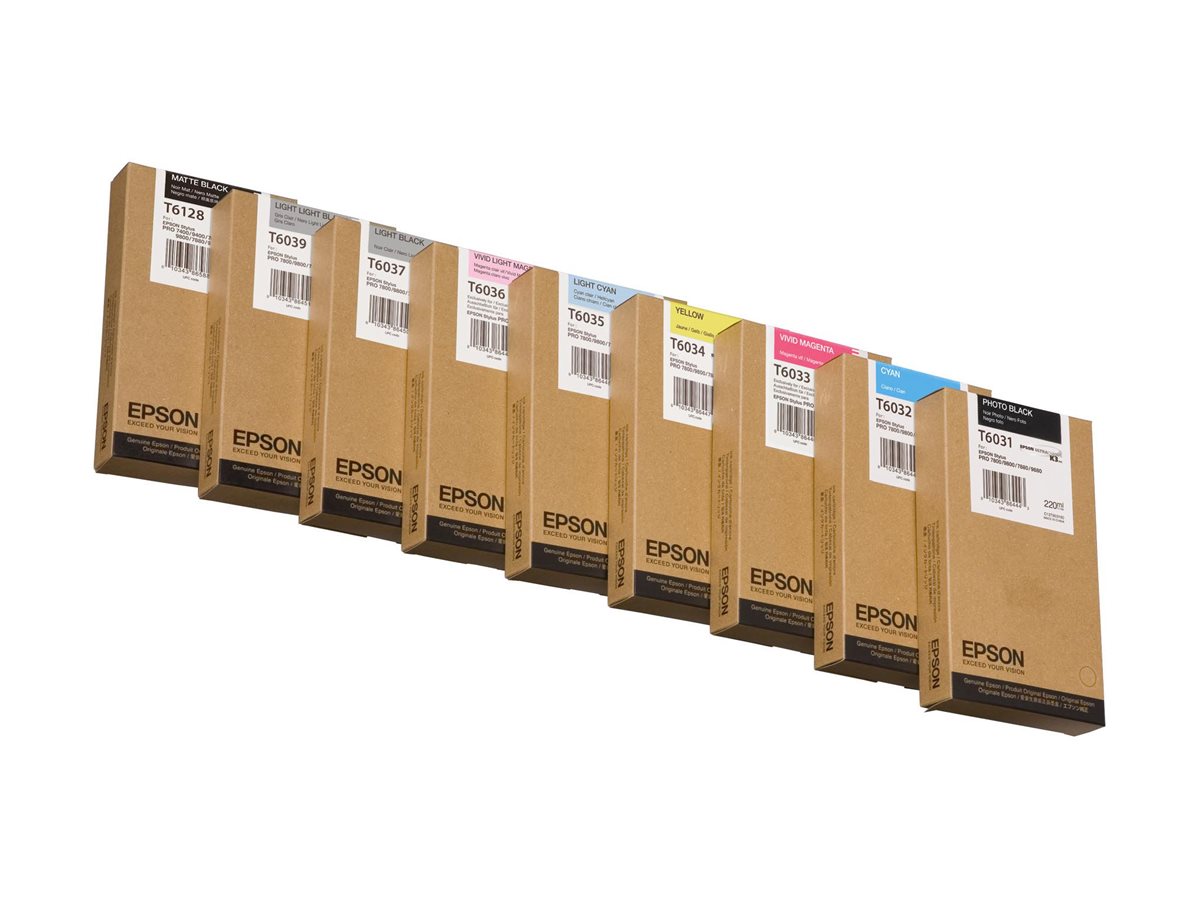 EPSON T6128 Ink Cartridge Matte Black Standard Capacity 220ml 1-pack
