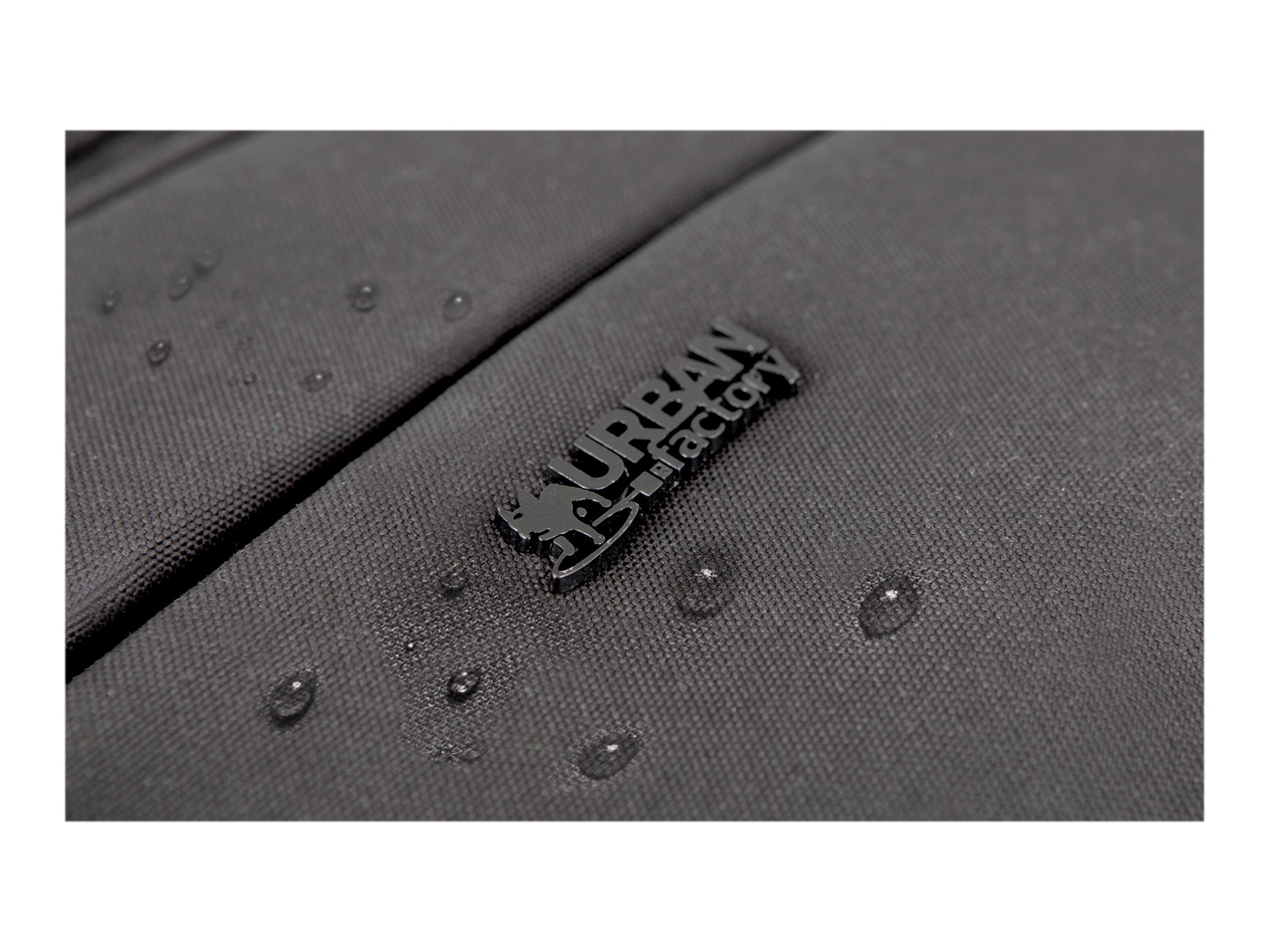 URBAN FACTORY Dailee Backpack 13/14p Dedicated laptop compartment reinforced with high density foam